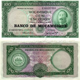 100 אסקודו 1961, מוזמביק - AU
